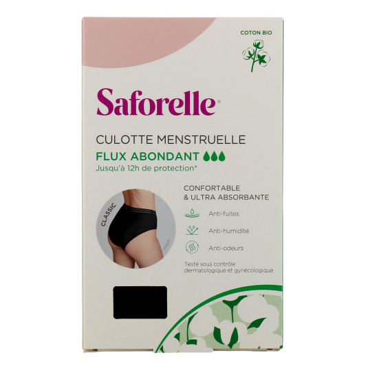 Culotte de règles ultra-absorbante Saforelle