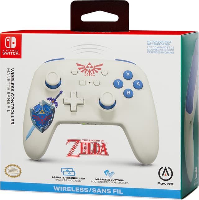 PowerA Nintendo Switch trådløs gamepad (Zelda Edition)