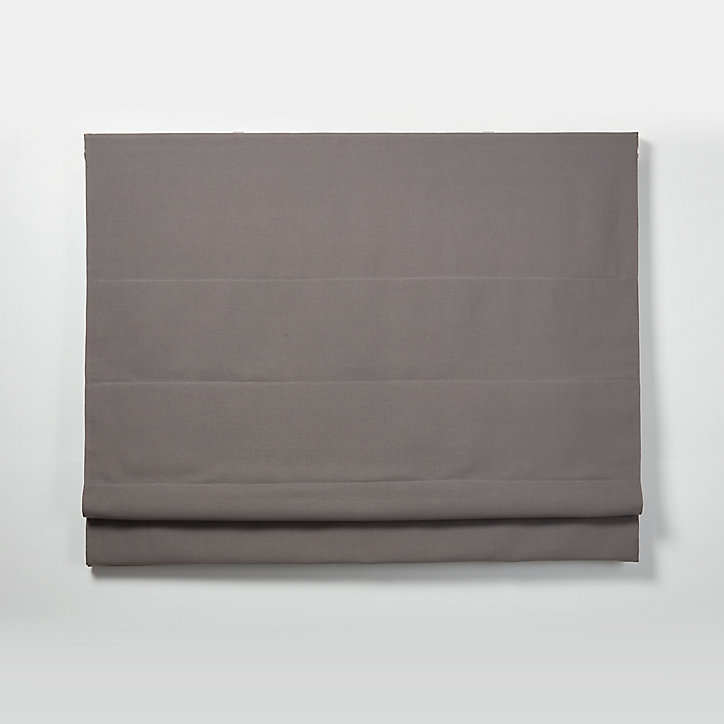 Store bateau occultant GoodHome Dano gris L.160 x l.160 cm
