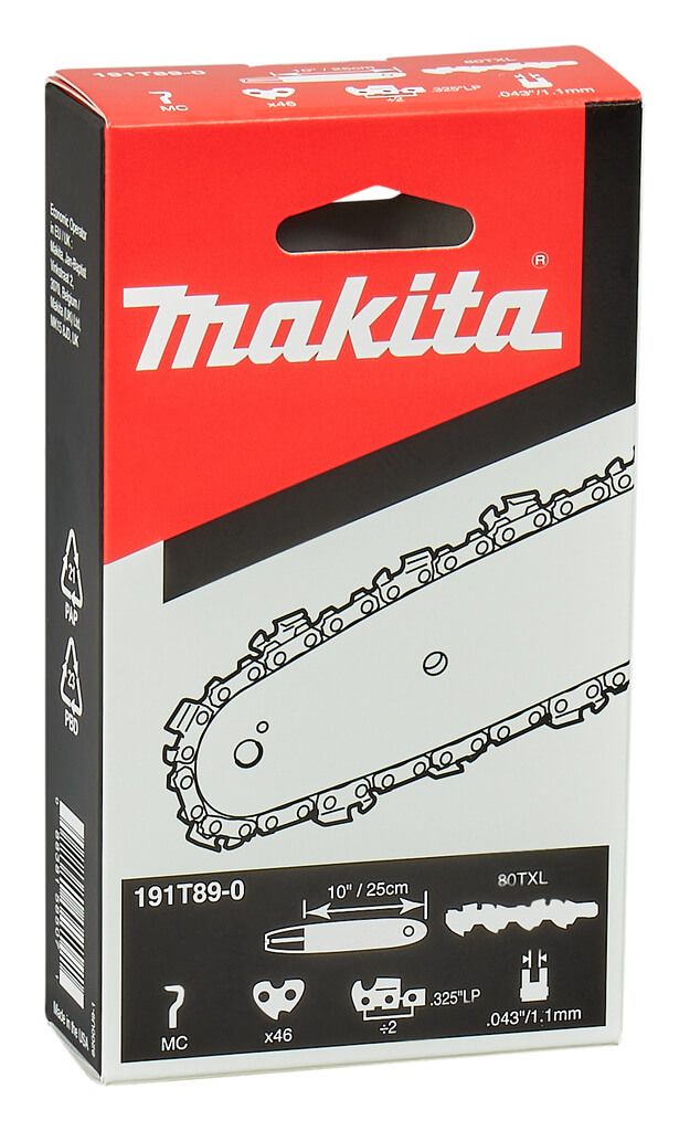 Makita 191T89-0 Zaagketting TXL80 250mm