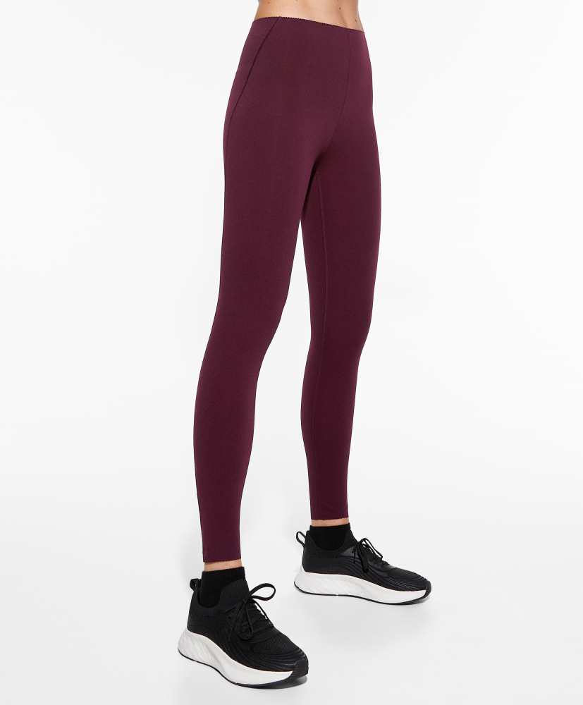 Leggings de compressão para controle do core até o tornozelo