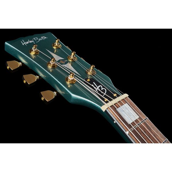Harley Benton HB-35Plus Gun Metal Blue