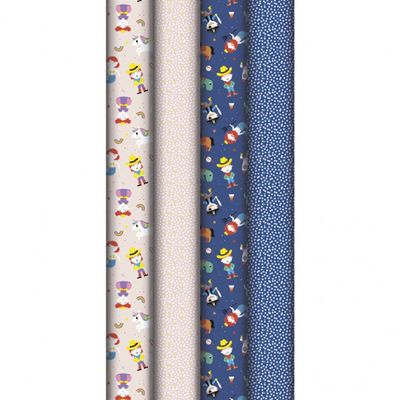 Clairefontaine Excellia Everyday - Papier cadeau - 70 cm x 2 m - héros de mon enfance - différents modèles disponibles