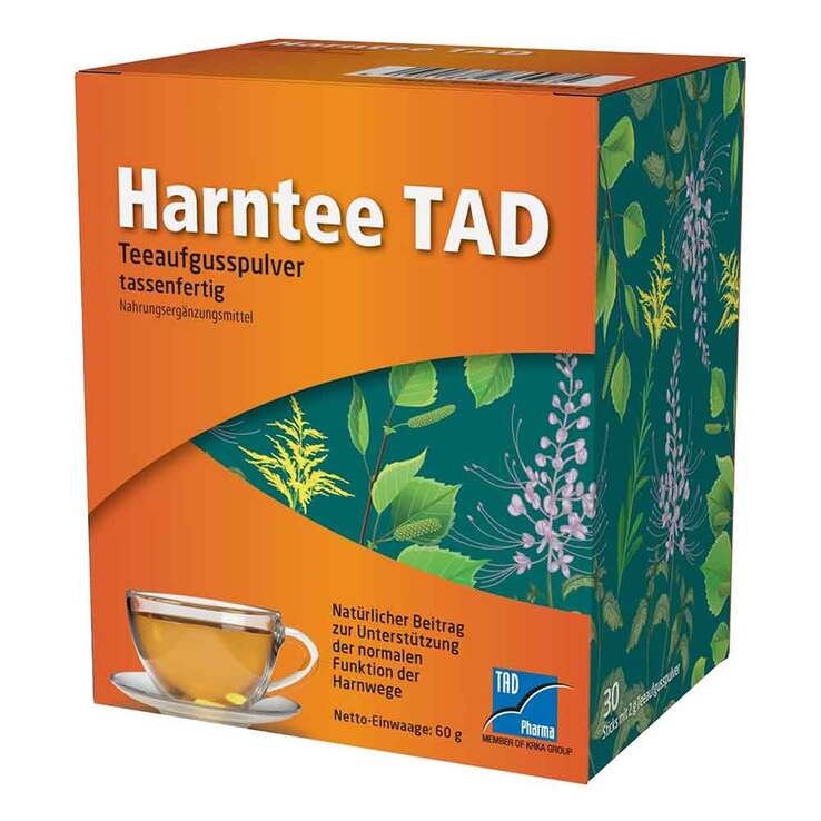 Harntee TAD Sticks Teeaufgusspulver, 30X2 g