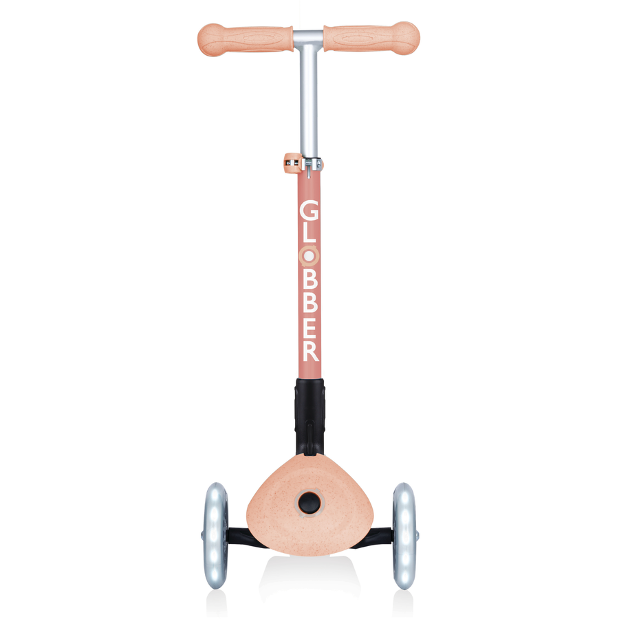 GLOBBER Junior Faltbarer Scooter Lights Eco apricot
