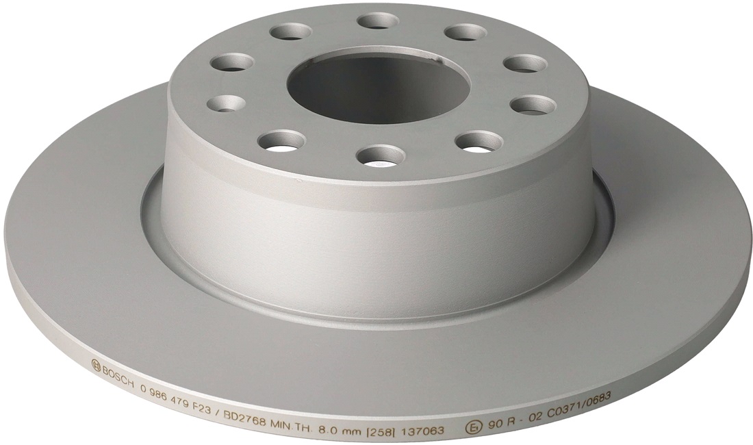 Bremseskive 272 x 10 mm