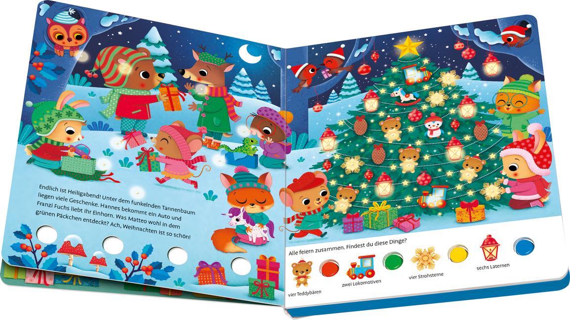 Mein großes Lichter-Wimmelbuch: Weihnachten