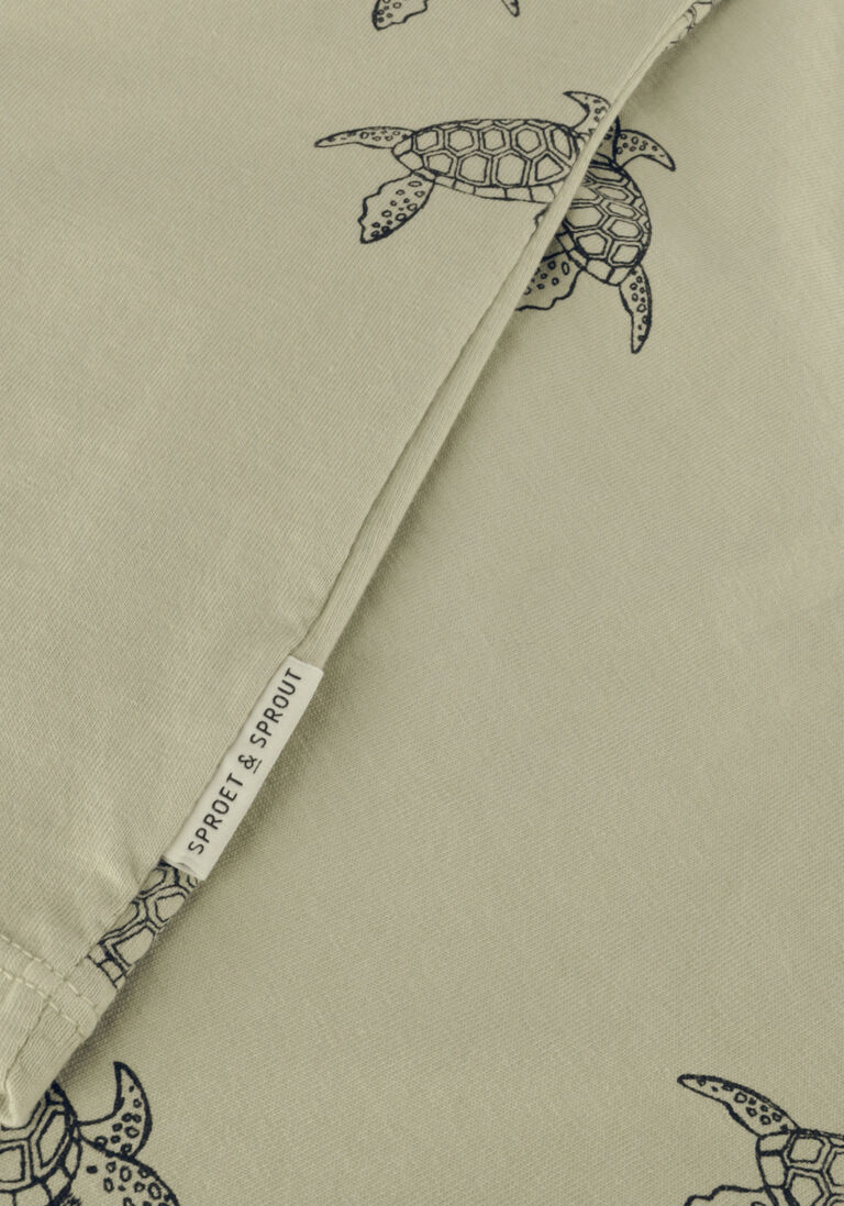 Sproet & Sprout mint sproet & sprout t-shirt t-shirt wide turtle print