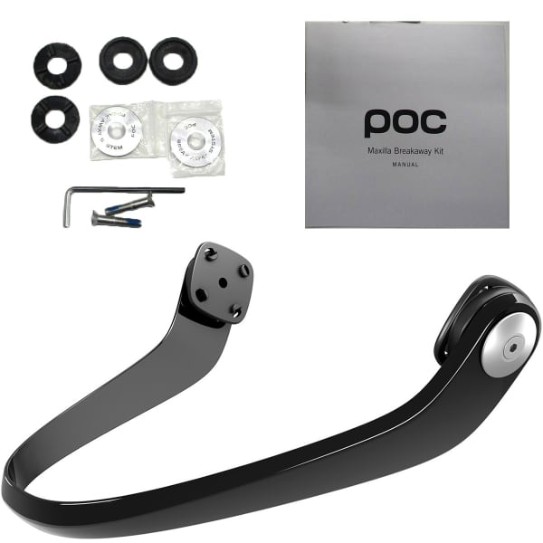 Casque de ski POC MAXILLA BREAKAWAY SYSTEM URANIUM BLACK