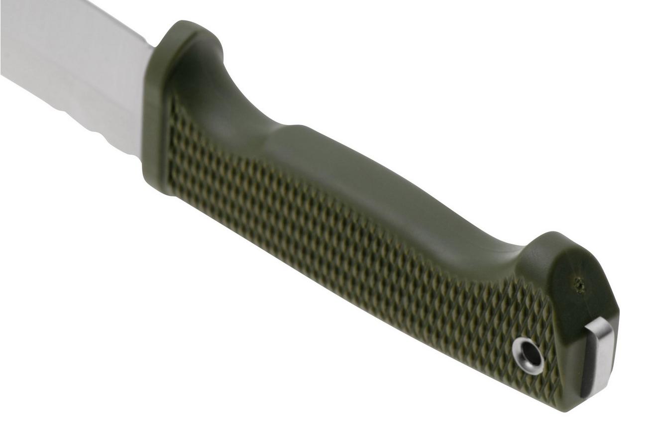 Demko Knives FreeReign AUS10A Tanto FR-10A-TOD OD-Green Rubber, outdoormes