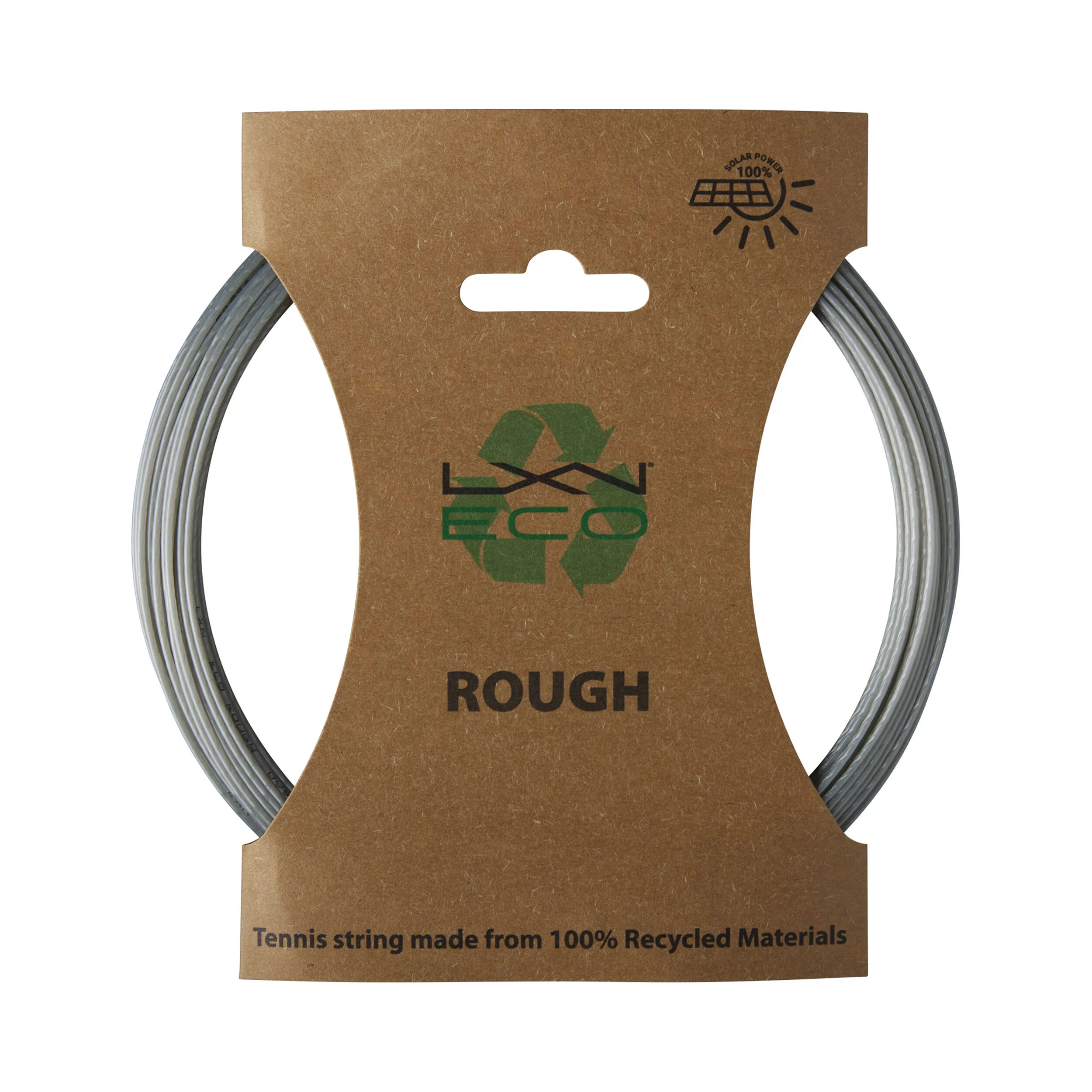 Luxilon Eco Rough Cordage En Garniture 12,2m - Gris