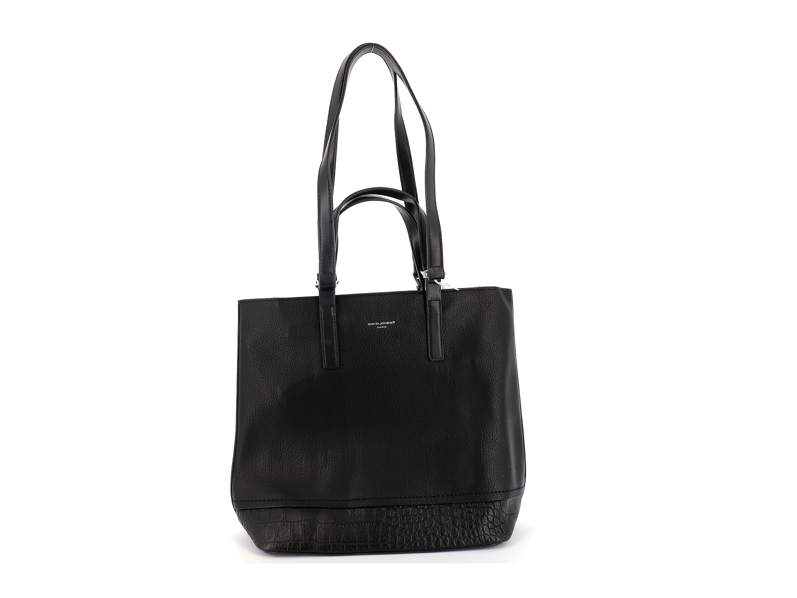 David jones-CM6419 IVOIRE Synthétique Noir