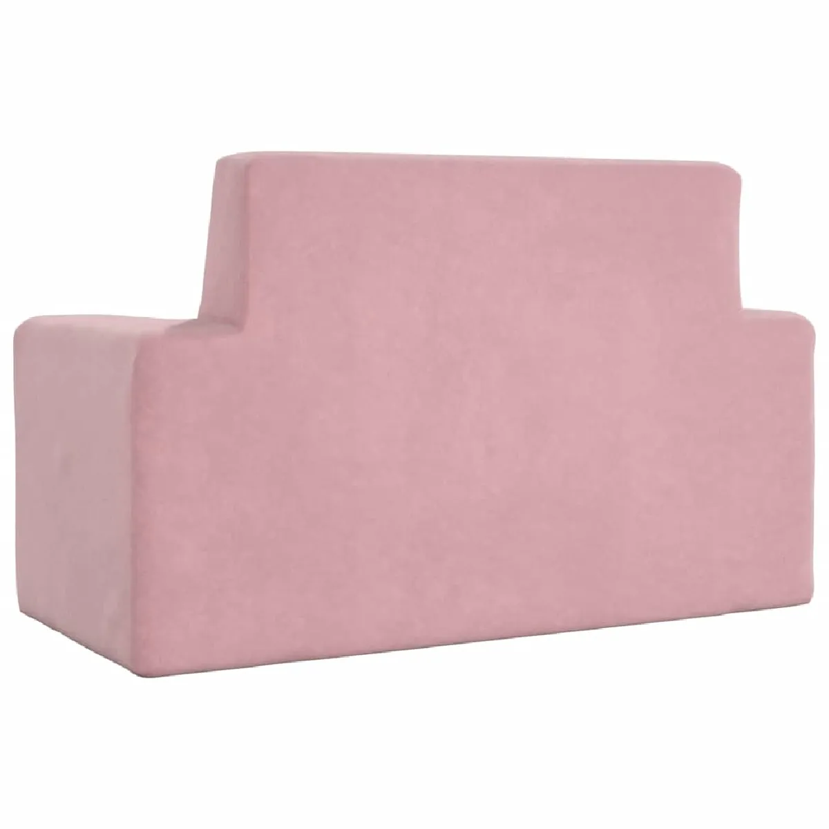 vidaXL Canapé 2 Places Enfant Rose