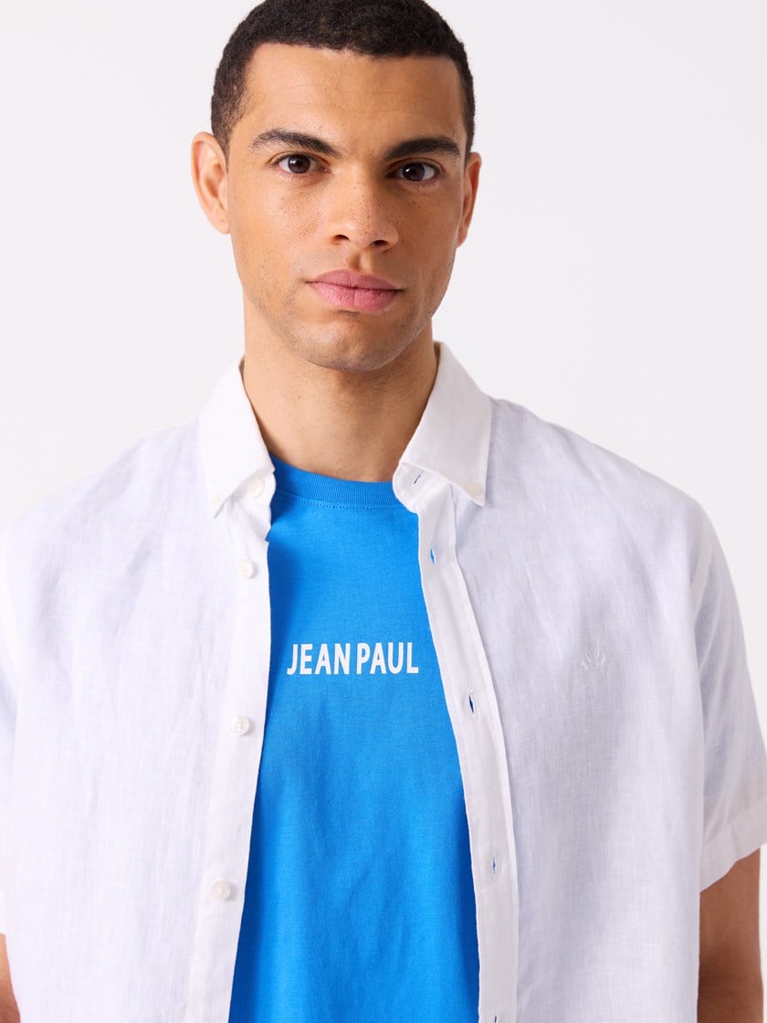 Dillon linskjorte - Regular fit Bright White