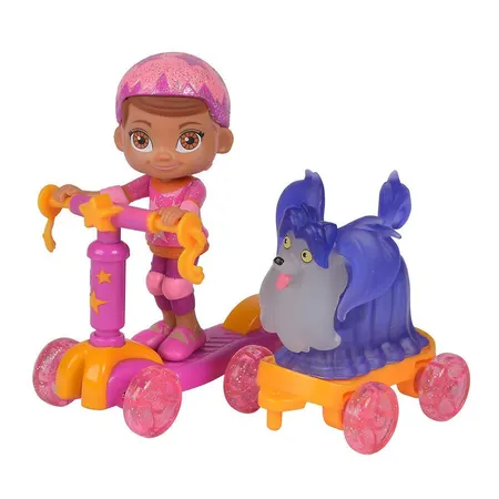 Simba Vampirina Spielfiguren Roller Poppy und Wolfie