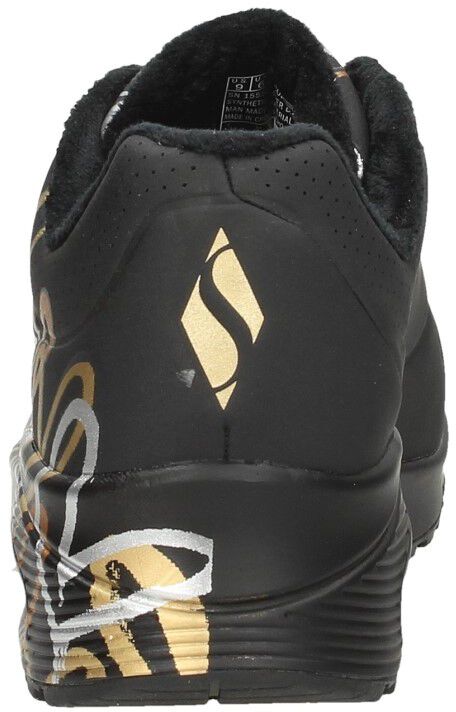 Skechers Uno Metallic Love zwart
