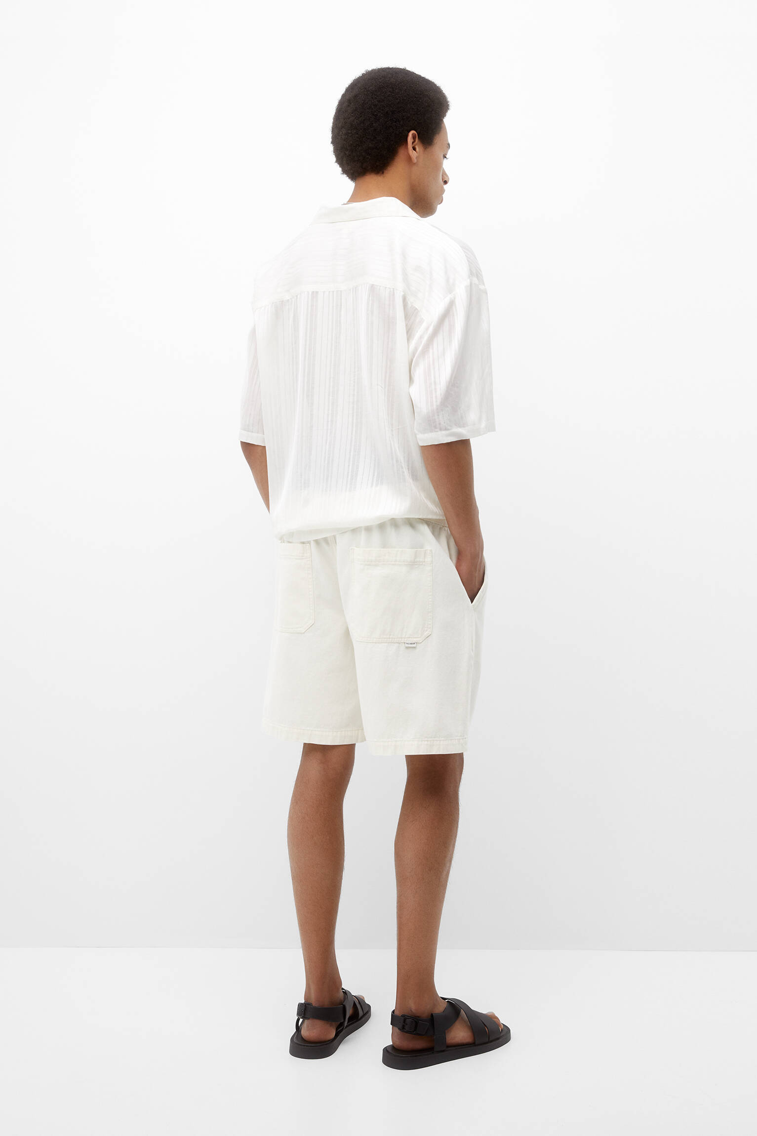 Bermuda jeans Trunk - Raw