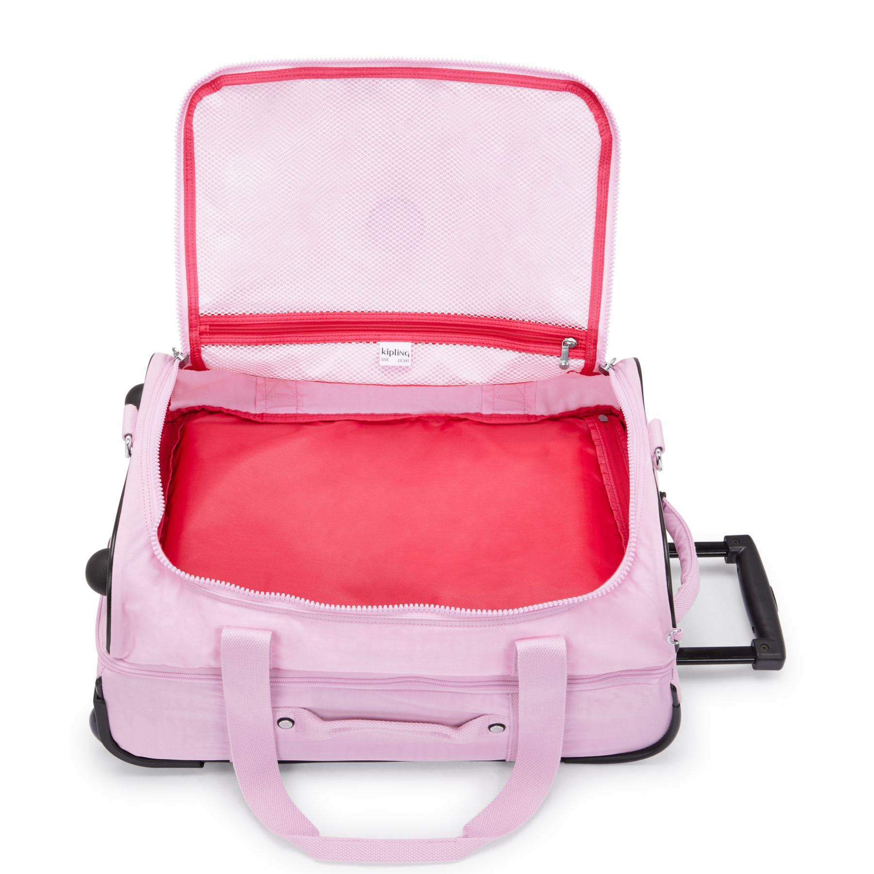 TEAGAN US Petit Sac de Voyage Cabine à Roulettes - Blooming Pink
