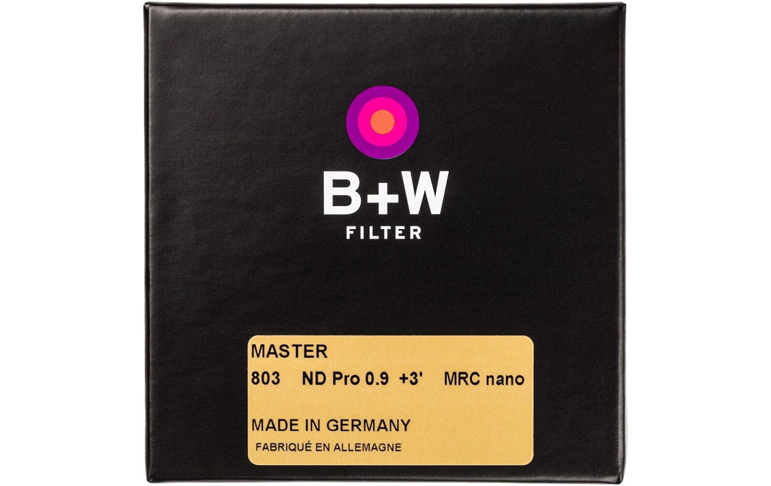 Graufilter MASTER 802 ND 0.9 MRC nano – 67 mmNeutraldichtefilter ND 0.9