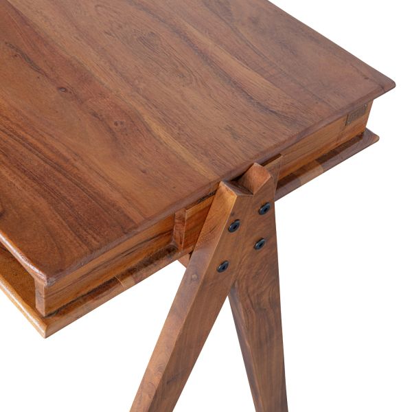BePureHome Compartment Bureau - Hout Bruin
