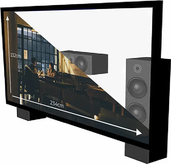 Lumene Movie Palace UHD 4K Acoustic 240C (16/9) Écrans de projection fixes