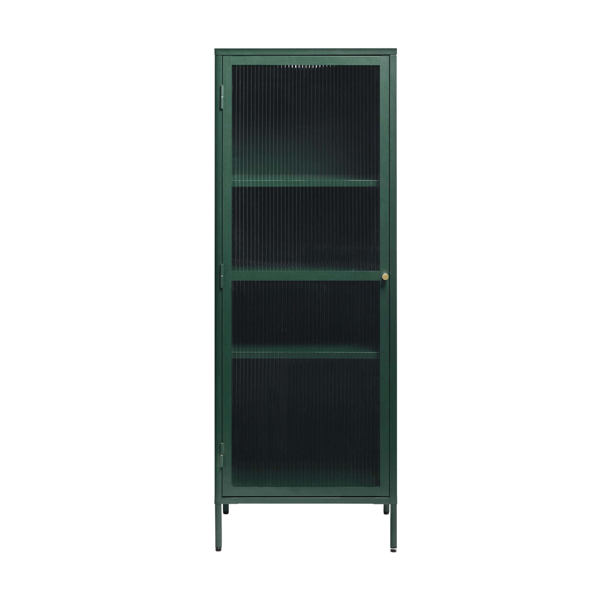 Vitrinekast Omeo 160x58 cm groen