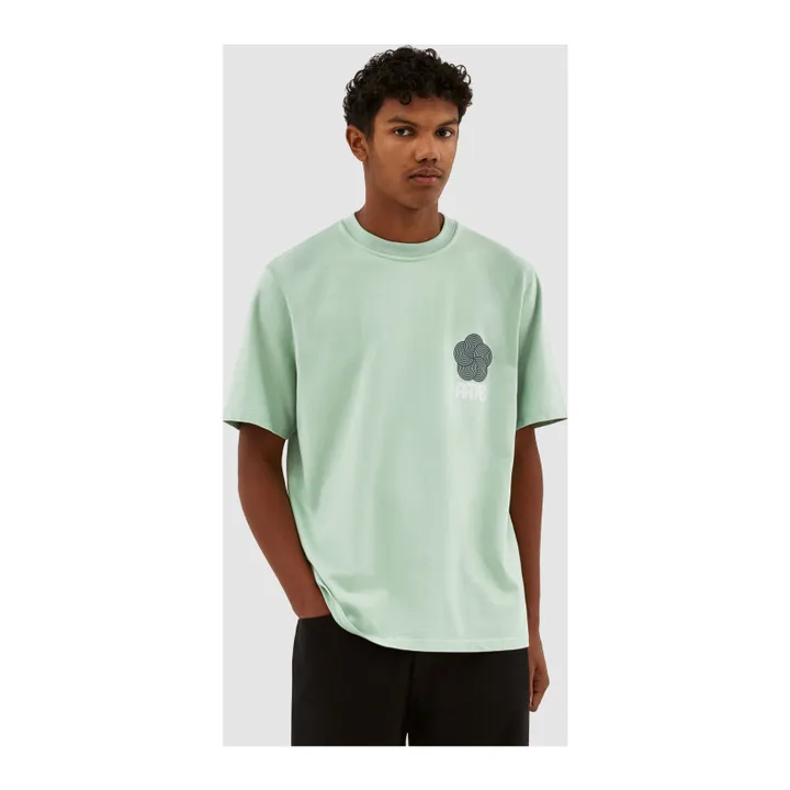 Arte Antwerp T-shirt Circle Flower | Vert