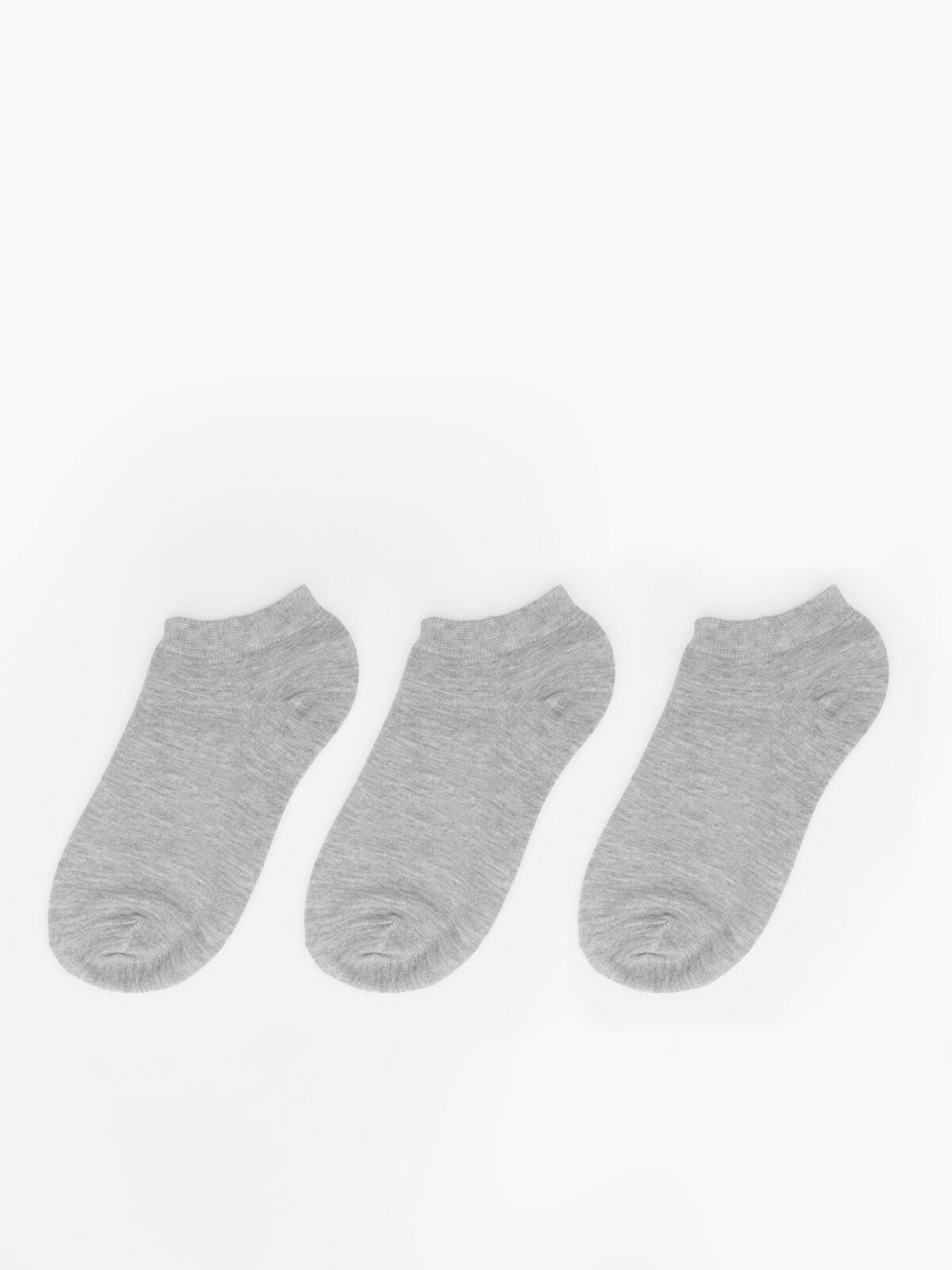 Lot de 3 paires de socquettes- Gris