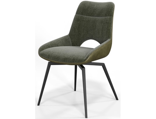 CONCEPT1 - Chaise Lot de 2C. Victoria pivotante vert