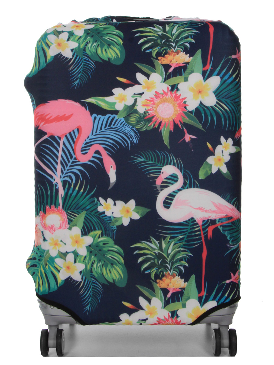 Housse de valise Periea Tropical Flamingo M
