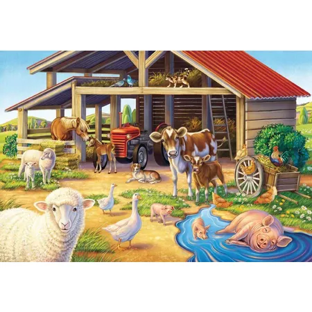 Schmidt Spiele KinderPuzzle - Alle meine Lieblingstiere, 3 x 48 Teile