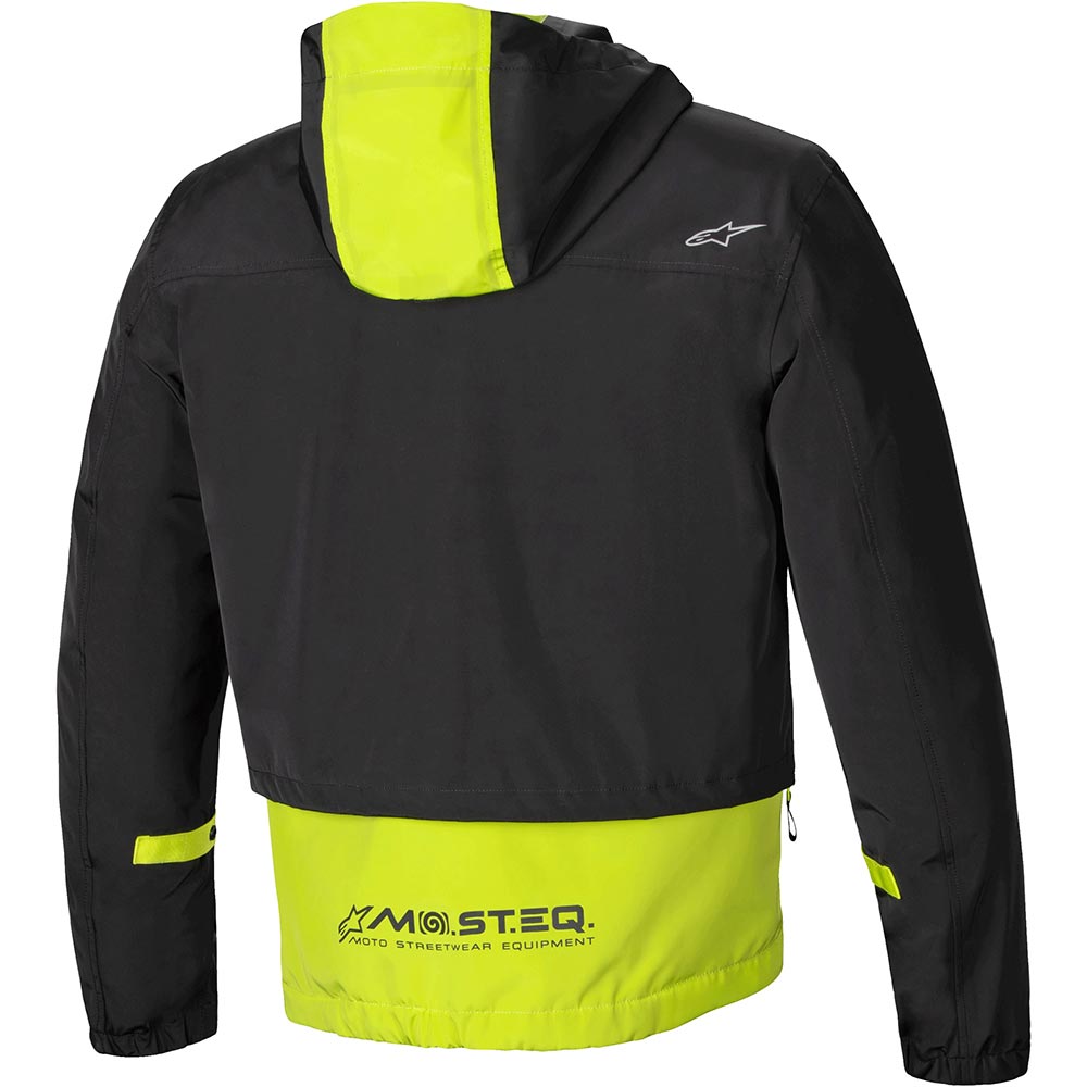 Alpinestars - Blouson Mootant Waterproof Noir / Jaune fluo