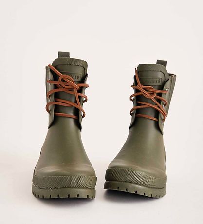 Bisgaard Gummistiefel - Kurz - Armygrün