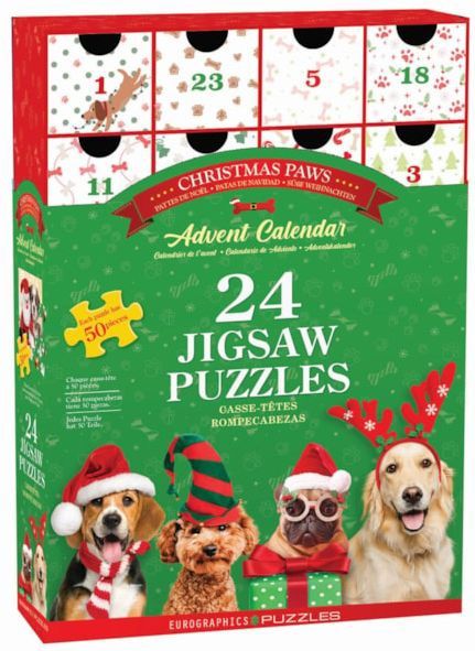 Eurographics - Adventskalender - Multicolor - Kerst Puzzel