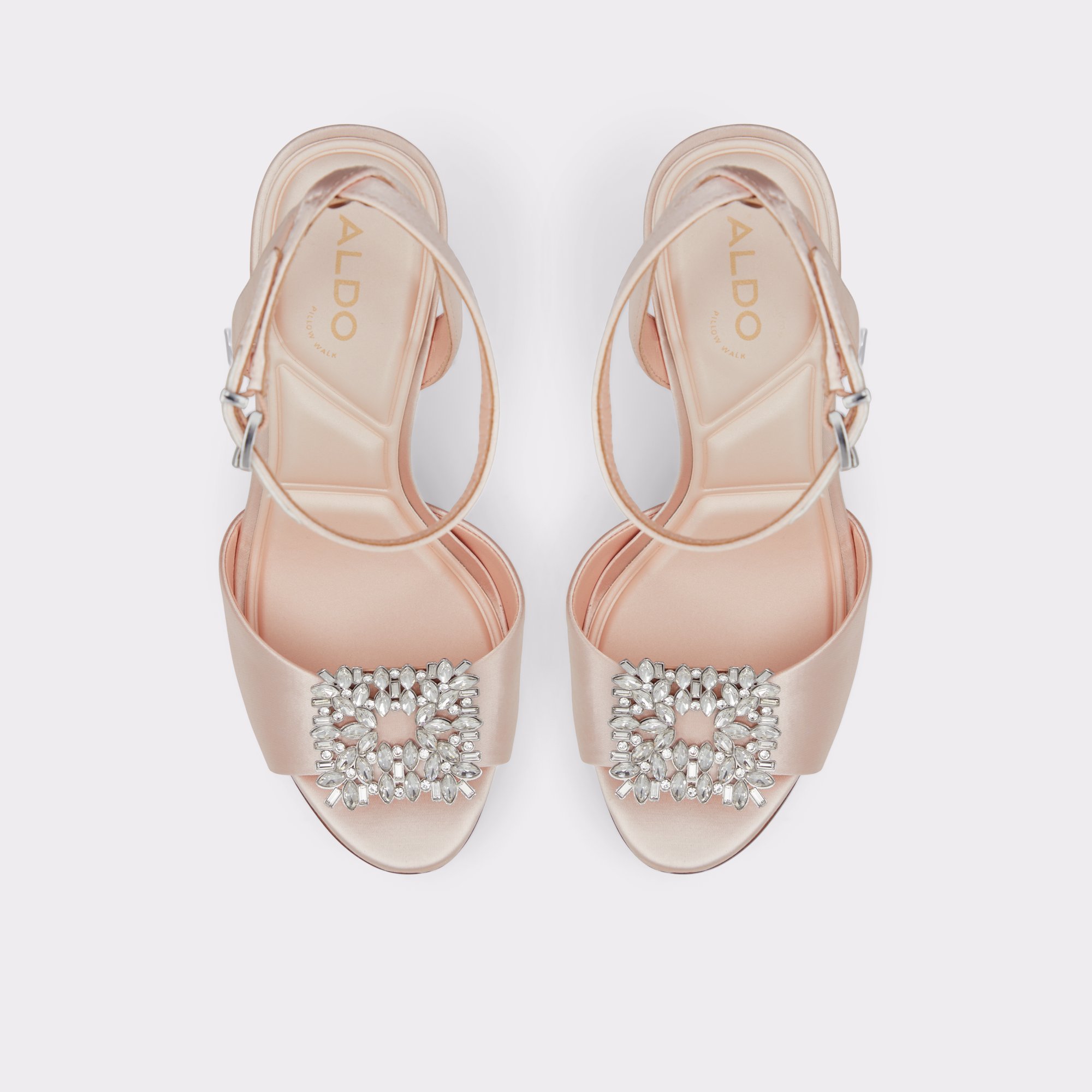 Solitaira Light Pink Women Platform sandals