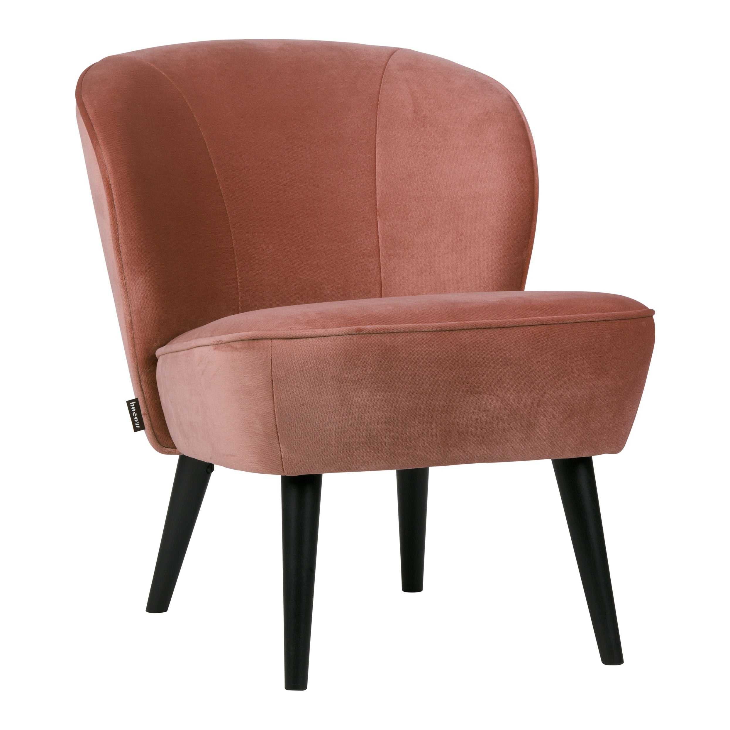 WOOOD Sara Fauteuil - Oud Roze
