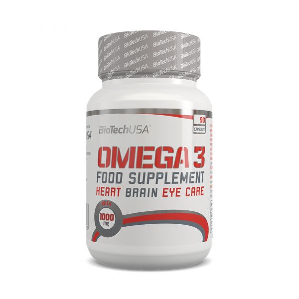 Biotech Omega 3 90 softgel Cápsulas
