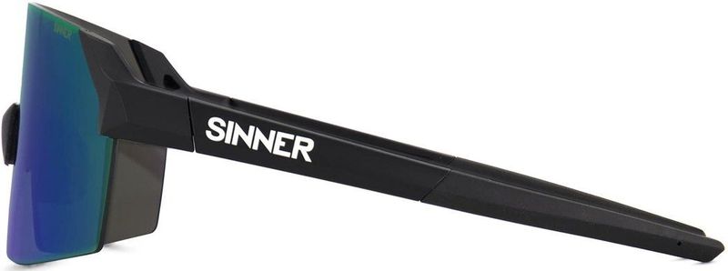 SINNER - SLICE - Zonnebril - Black/Black/White