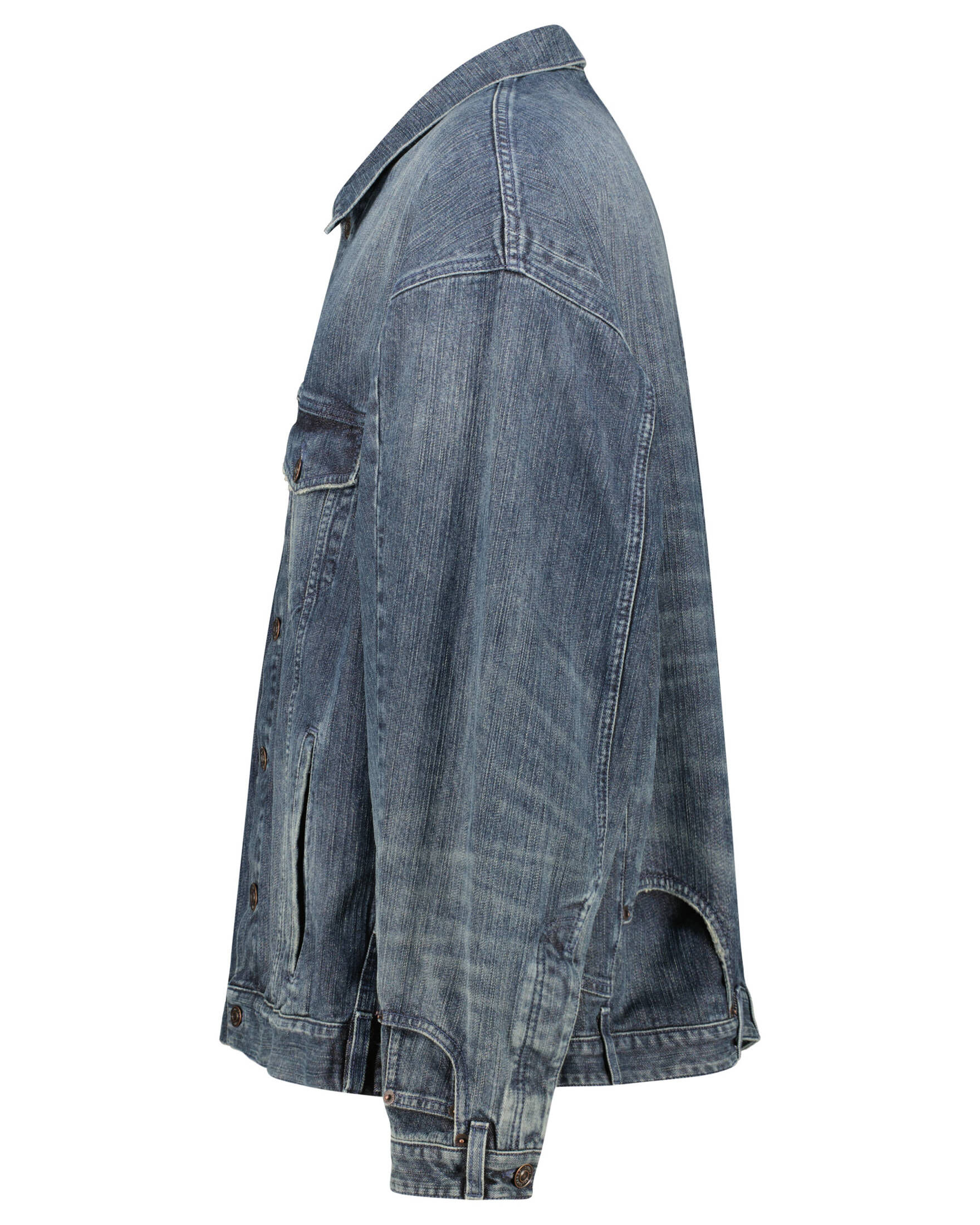 Balenciaga| Herren Jeansjacke DECONSTRUCTED JACKET