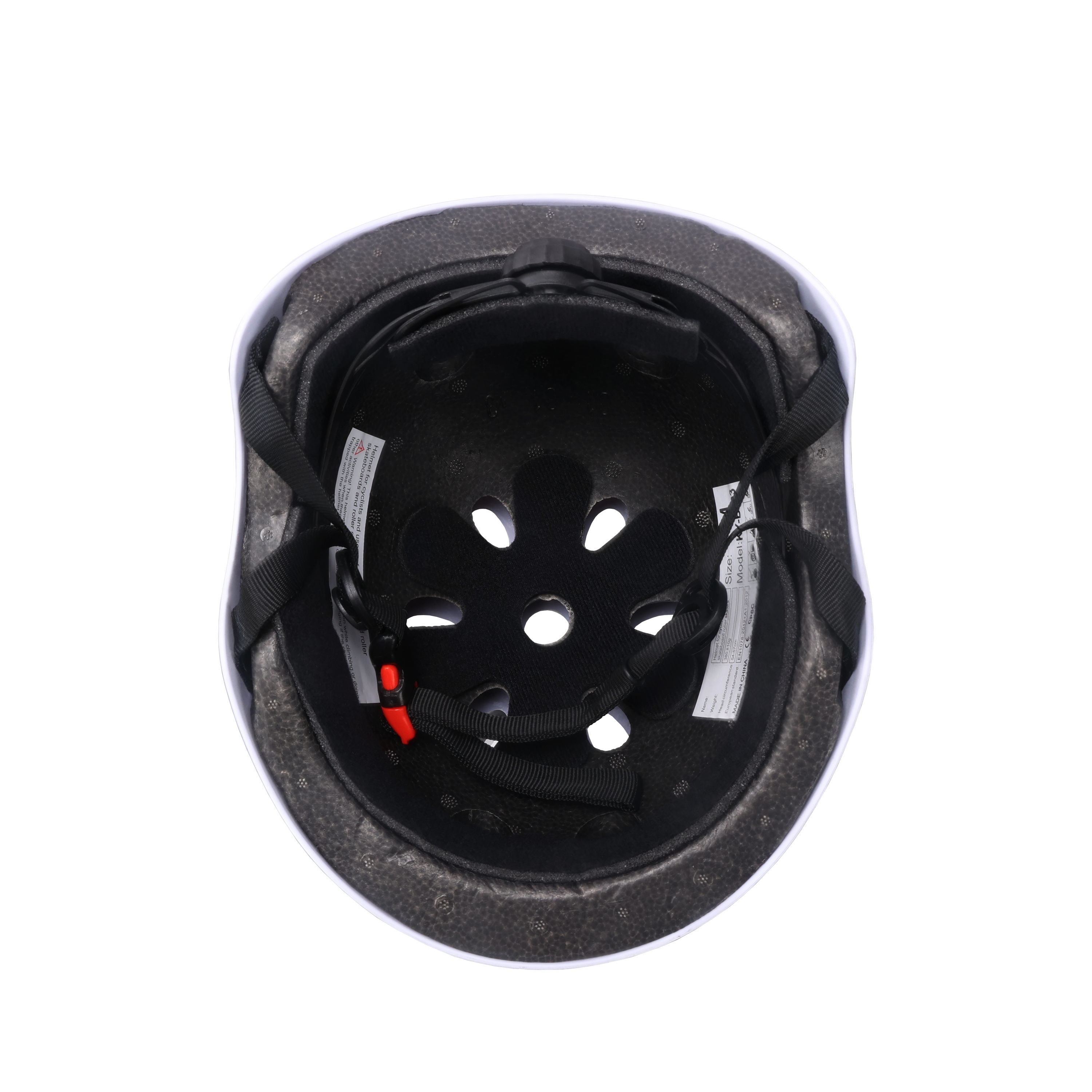 Skate Helm 55 - 58 cm weiss