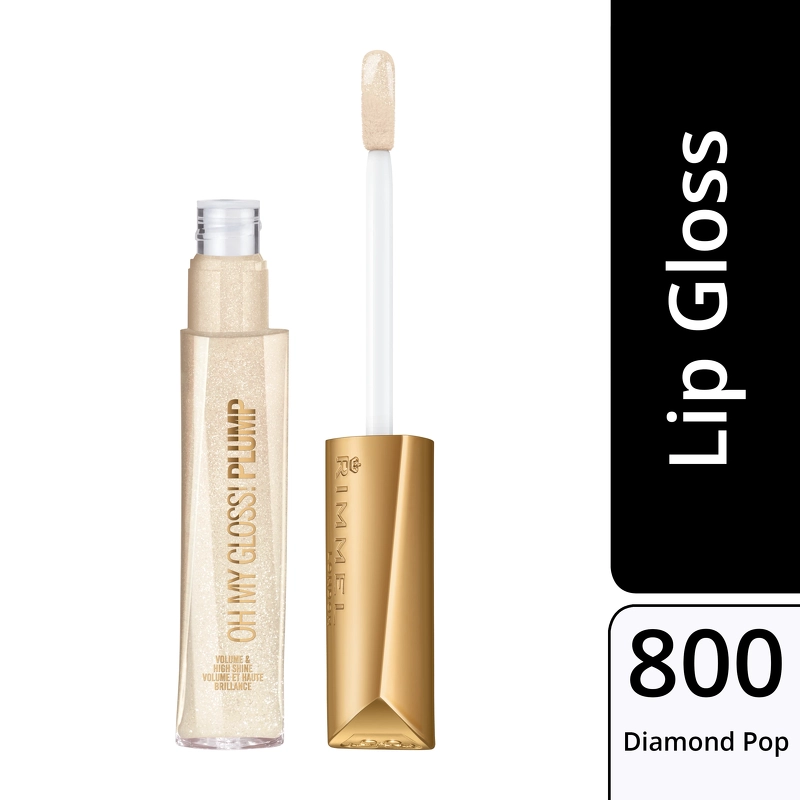 RIMMEL Oh My Gloss Plump 6,5 ml - 800 Diamond Pop