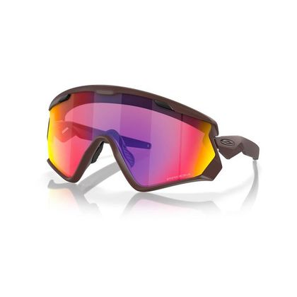 Lunettes de soleil Oakley WIND JACKET 2.0 MATTE GRENACHE PRIZM ROAD - Noir / Multicolore