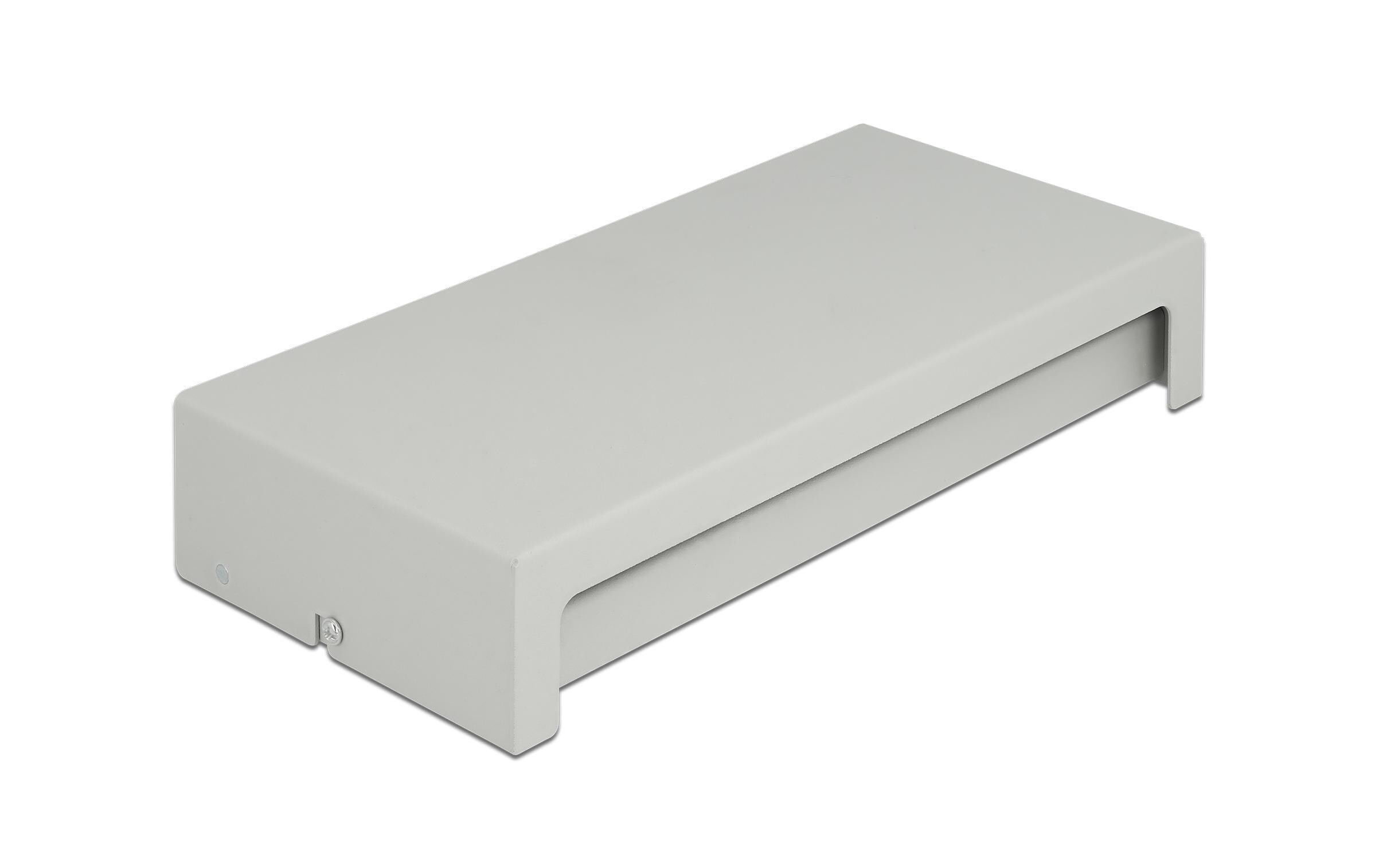 Gehäuse Keystone Patchpanel 12 Port grauKeystone Patchpanel 12 Port grau