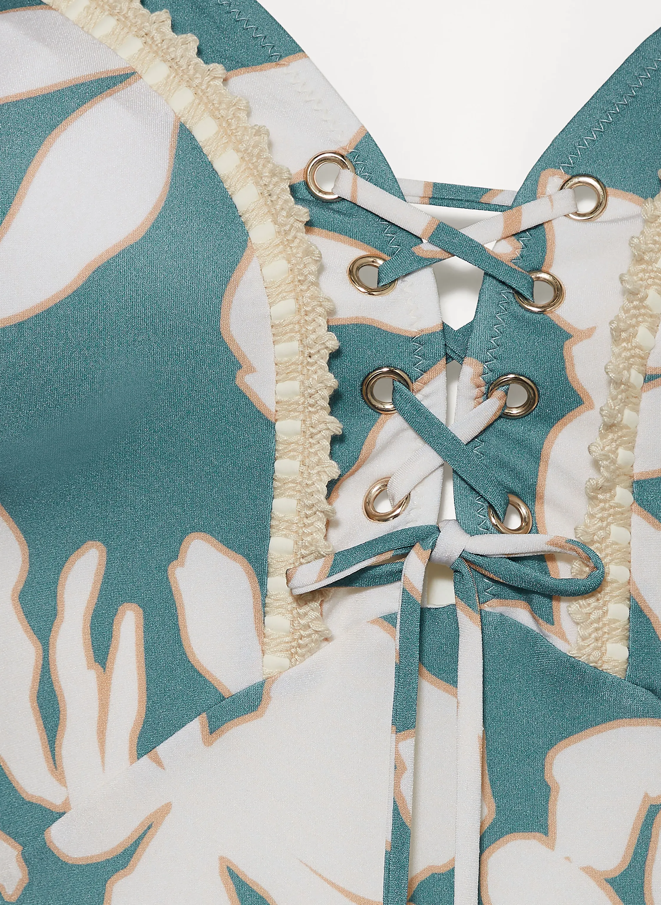 watercult Badeanzug FLORAL ABSTRACT