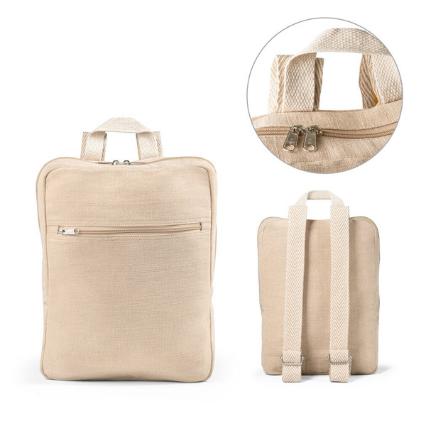 hi!dea 92938 - Sac à dos en juco (275 g/m²)