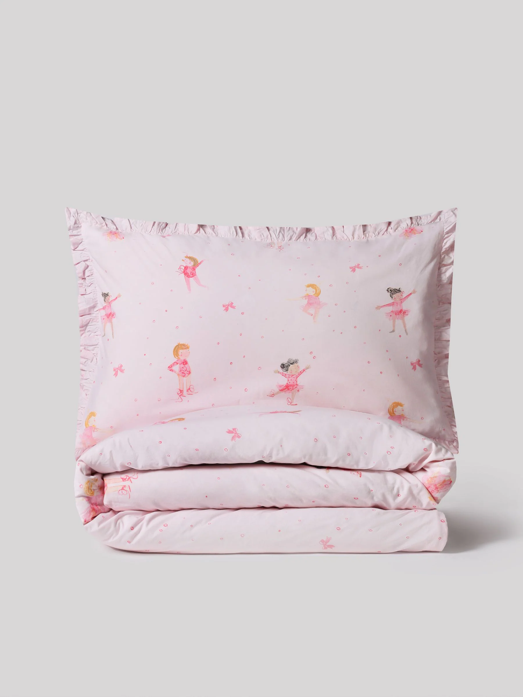 Superzachte 100% katoenen percale set van 200-draads dekbedovertrek en kussensloop