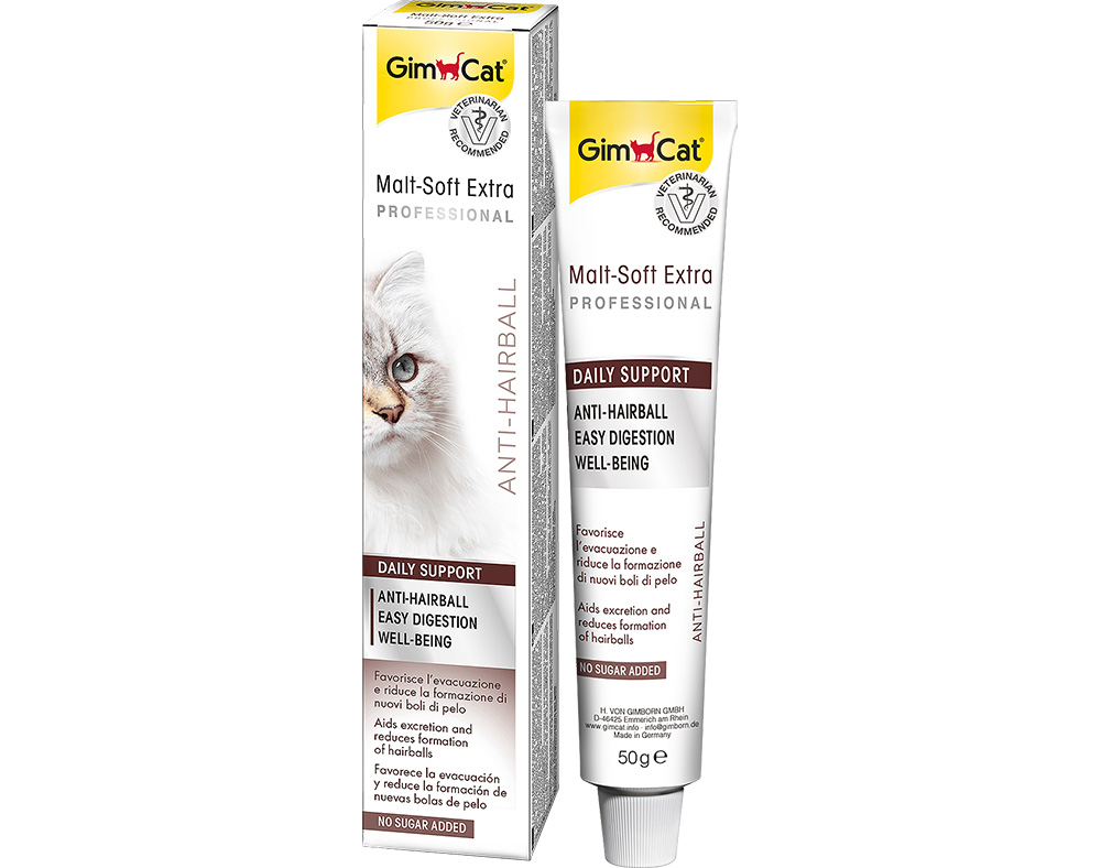 PASTA DE MALTE GATOS GIMCAT BOLAS DE PELO 50G