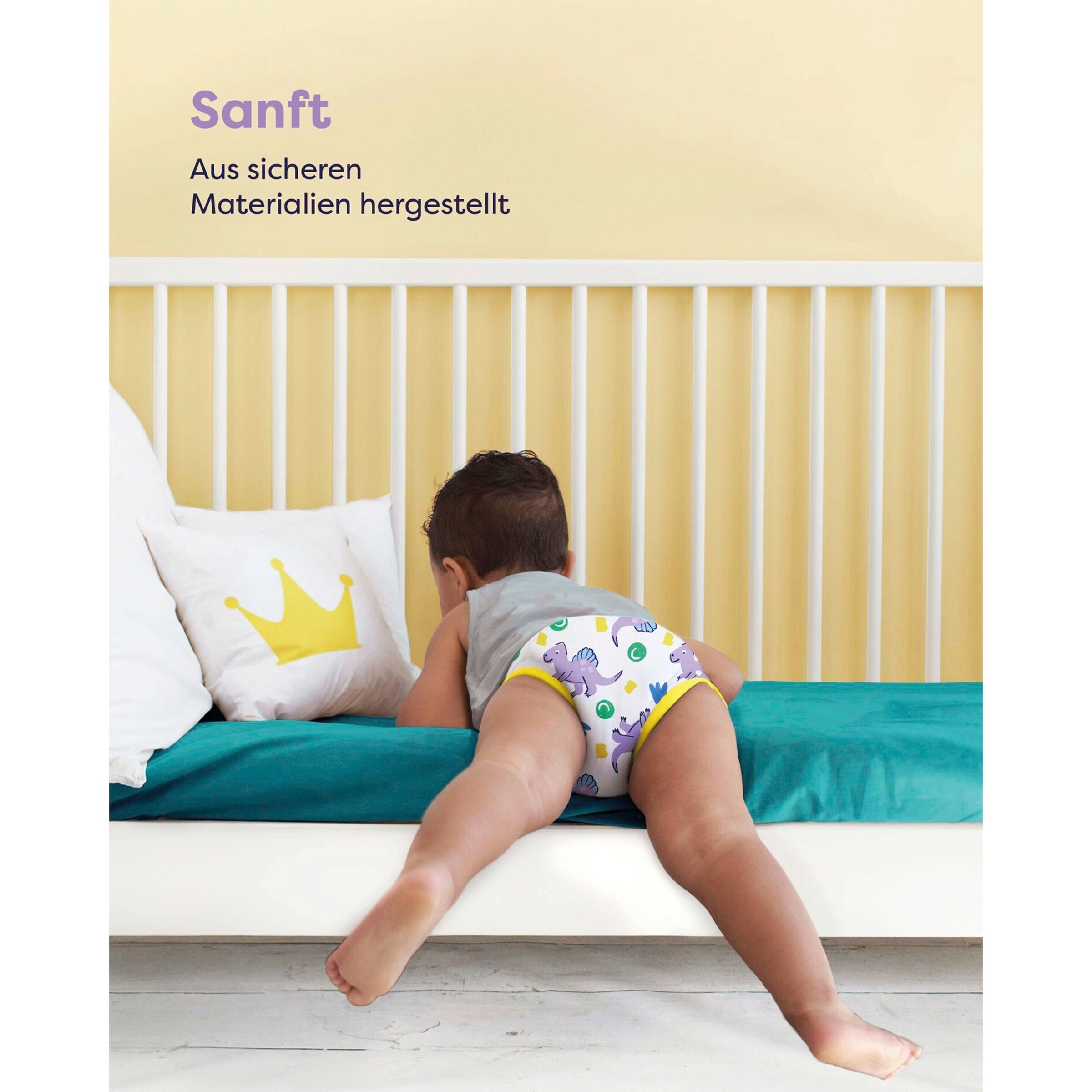 Bambino Mio 5er-Set Töpfchen-Trainingshose 2-3 Jahre Mutige Dinos