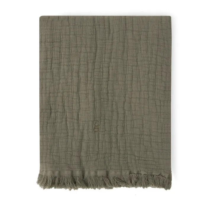 garbo&friends Couverture Mellow | Vert kaki