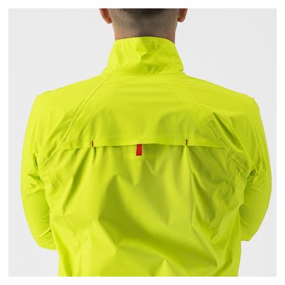 Veste Castelli Emergency 2 Rain Jaune Fluo